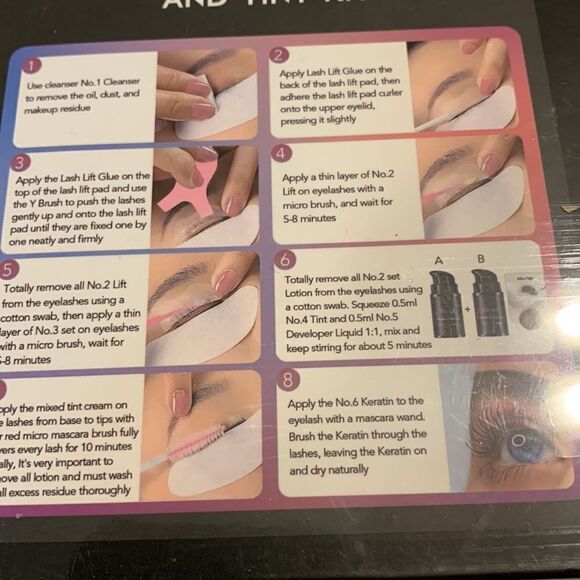 Libeauty Lash Lift & Tint Kit (comes with 3D faux eyelashes) - Picture 11 of 15